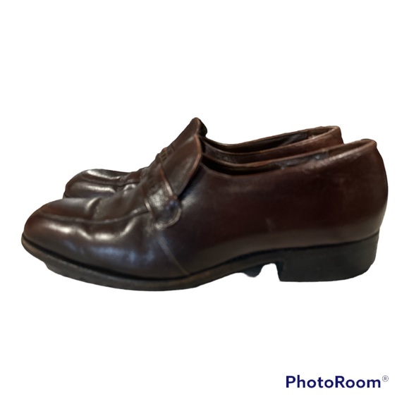 Florsheim Men's Brown Dress Casual Shoes Leather Slip On Loafer 10-10.5 D - Picture 3 of 10